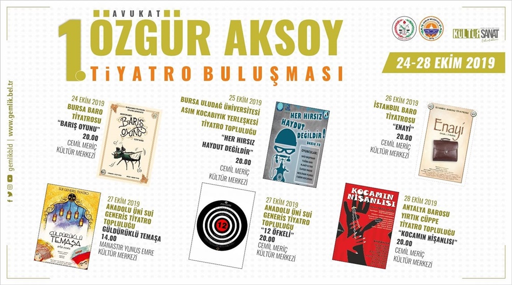 Özgür Aksoy anısına tiyatro günleri