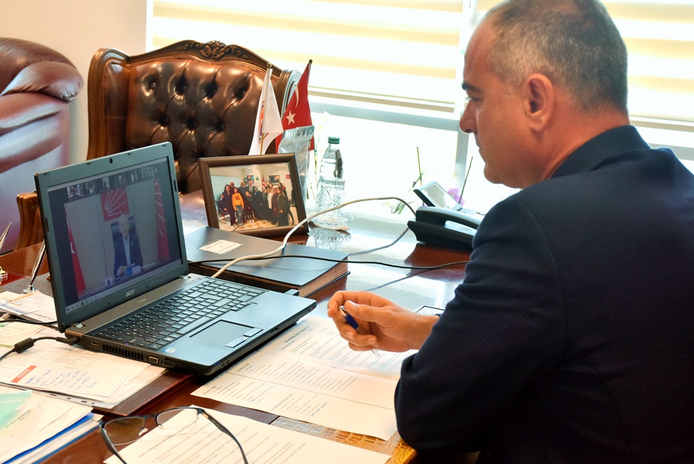 Sertaslan ve Kılıçdaroğlu’ndan videolu toplantı