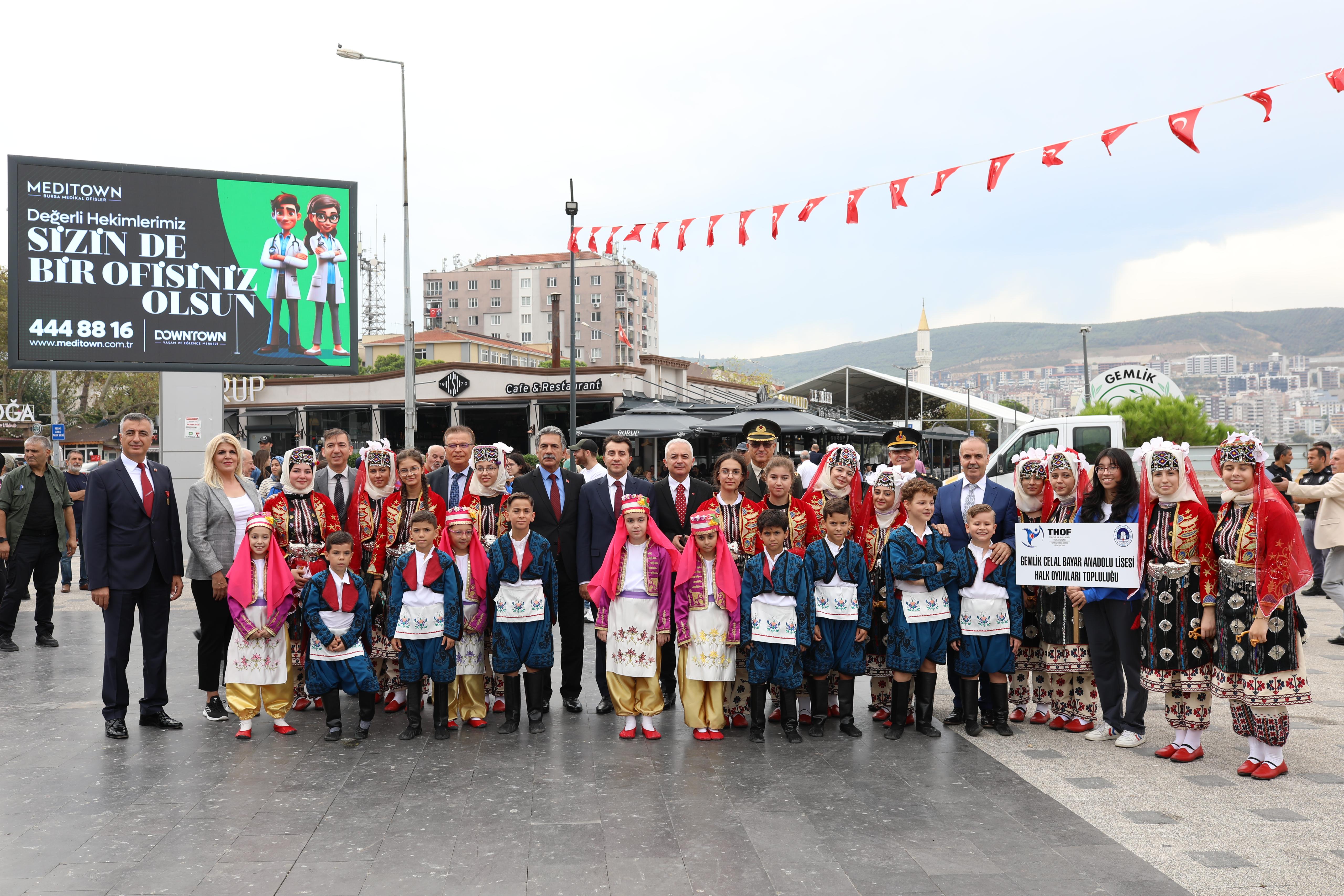 Gemlik’in Kurtuluşu’nun 102. kutlanıyor