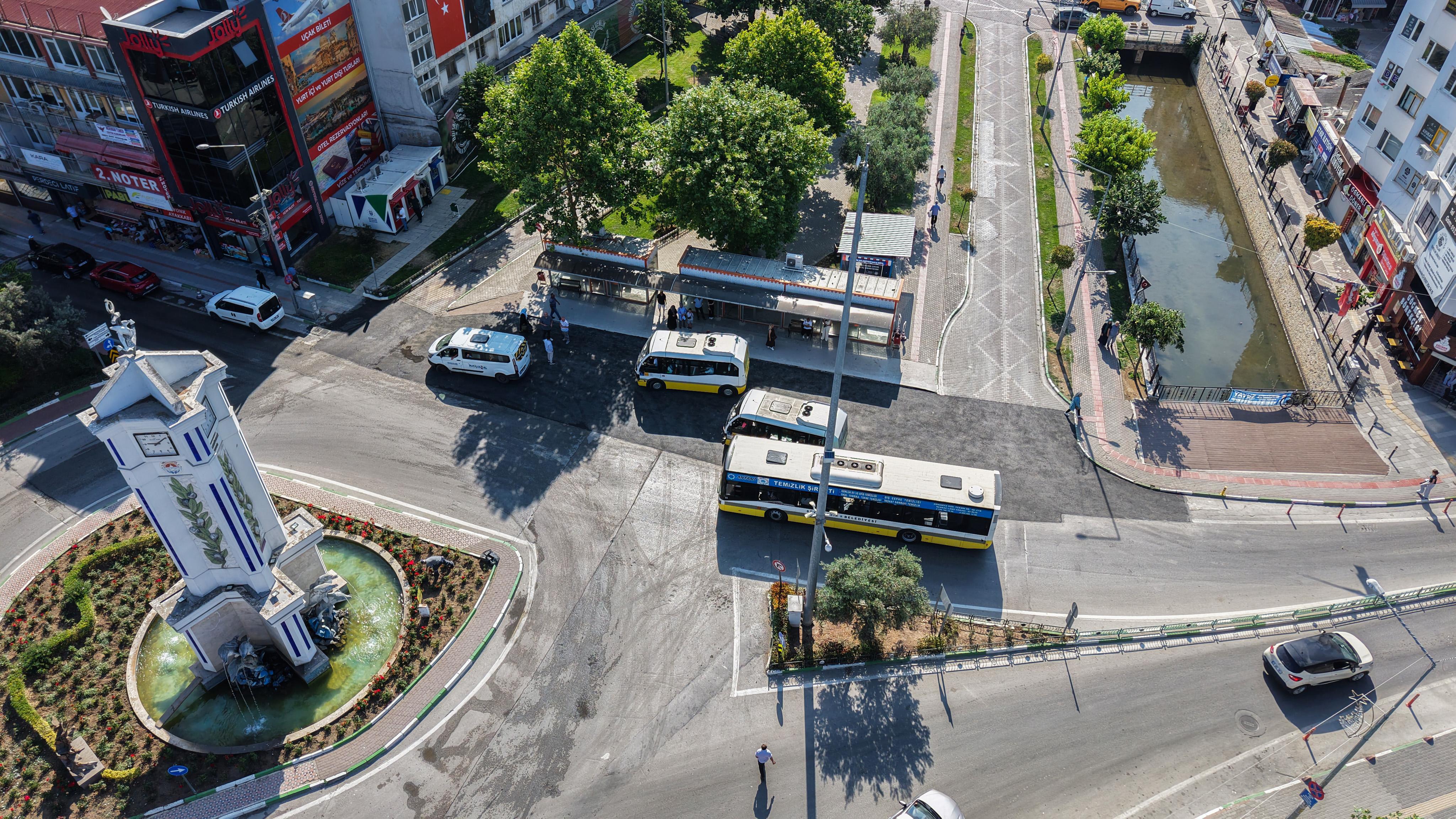 Trafik Sorunu Durak Genişletme Çalışmasıyla Çözüldü