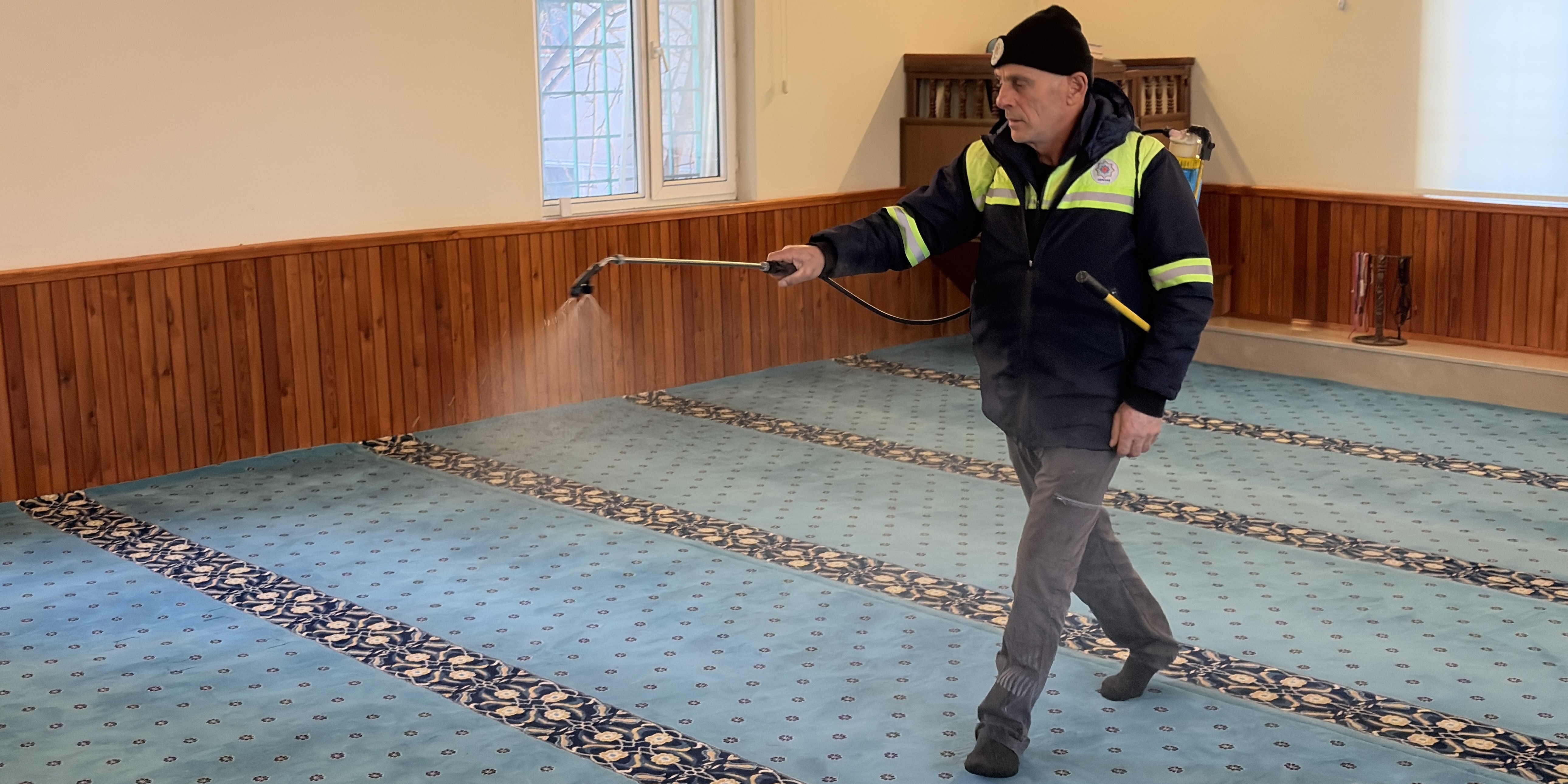 Gemlik’te Camiler Ramazan Ayına Hazır