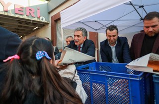 İftarlık Pideler Gemlik Belediyesi'nden