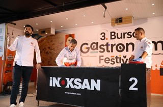 Gastronomi tırı Gemlik'teydi