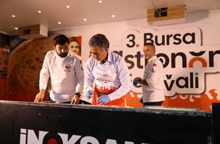 Gastronomi tırı Gemlik'teydi