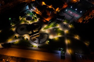 Bölge Parkı artık ışıl ışıl