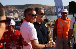 Gemlik'te Deniz Yarışları Nefes Kesti