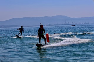 Gemlik'te Zafer Bayramı Coşkusu Su Sporlarıyla Taçlandı