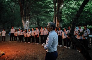 Başkan Deviren, İzci Kampında Gençlerle Buluştu