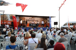 Gastronomi tırı Gemlik'teydi