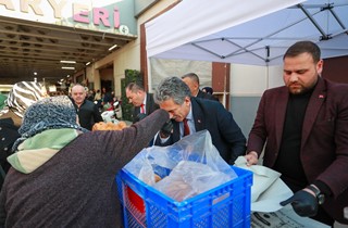 İftarlık Pideler Gemlik Belediyesi'nden