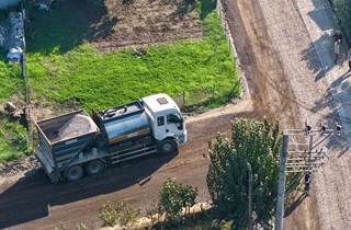 Gemlik Belediyesi’nden Kumsaz'da Yol Çalışması