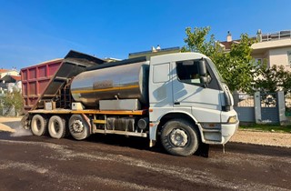 Gemlik Belediyesi'nden Kurşunlu'da Yol Çalışması