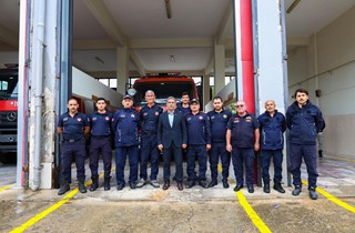 Gemlik Belediyesi’nden İtfaiyeciler Haftası Ziyareti