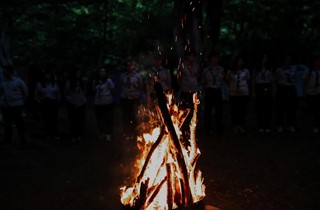 Başkan Deviren, İzci Kampında Gençlerle Buluştu