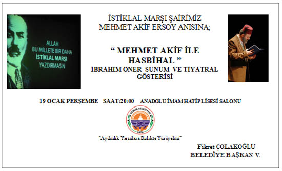 "Mehmet Akif ile Hasbıhal" 