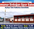 Semanur Erdoğan Spor Salonu Açılış Töreni