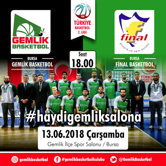 GemlikSpor - Bursa Final Basketbol Maçı