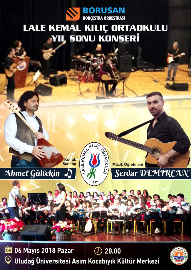 Lale Kemal Kılıç Ortaokulu Yıl Sonu Konseri