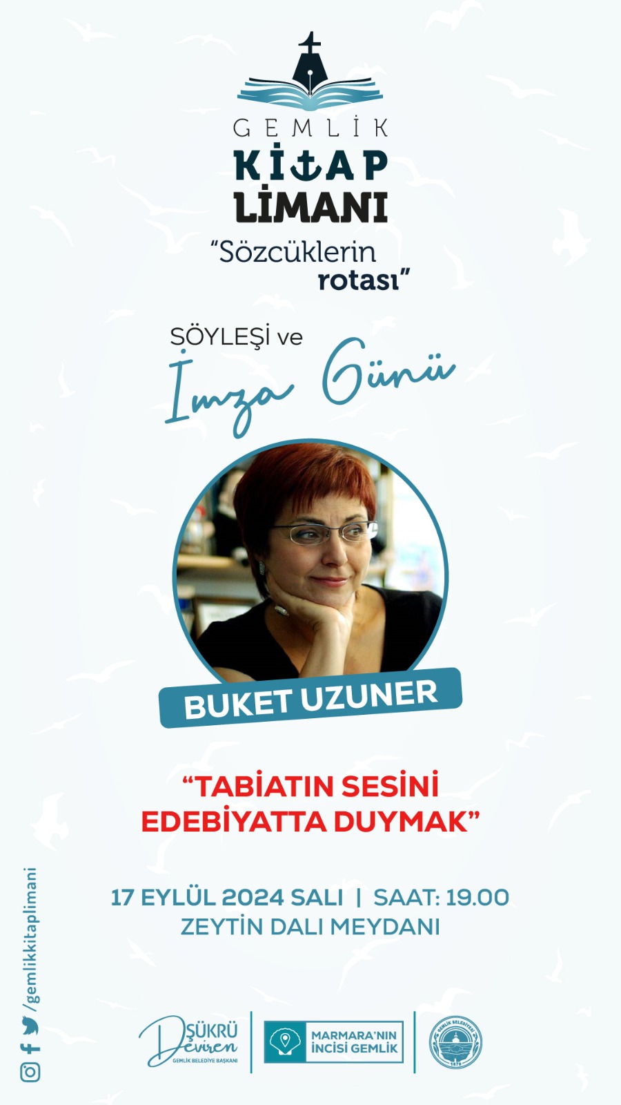 Söyleşi ve Imza Günü : Buket UZUNER