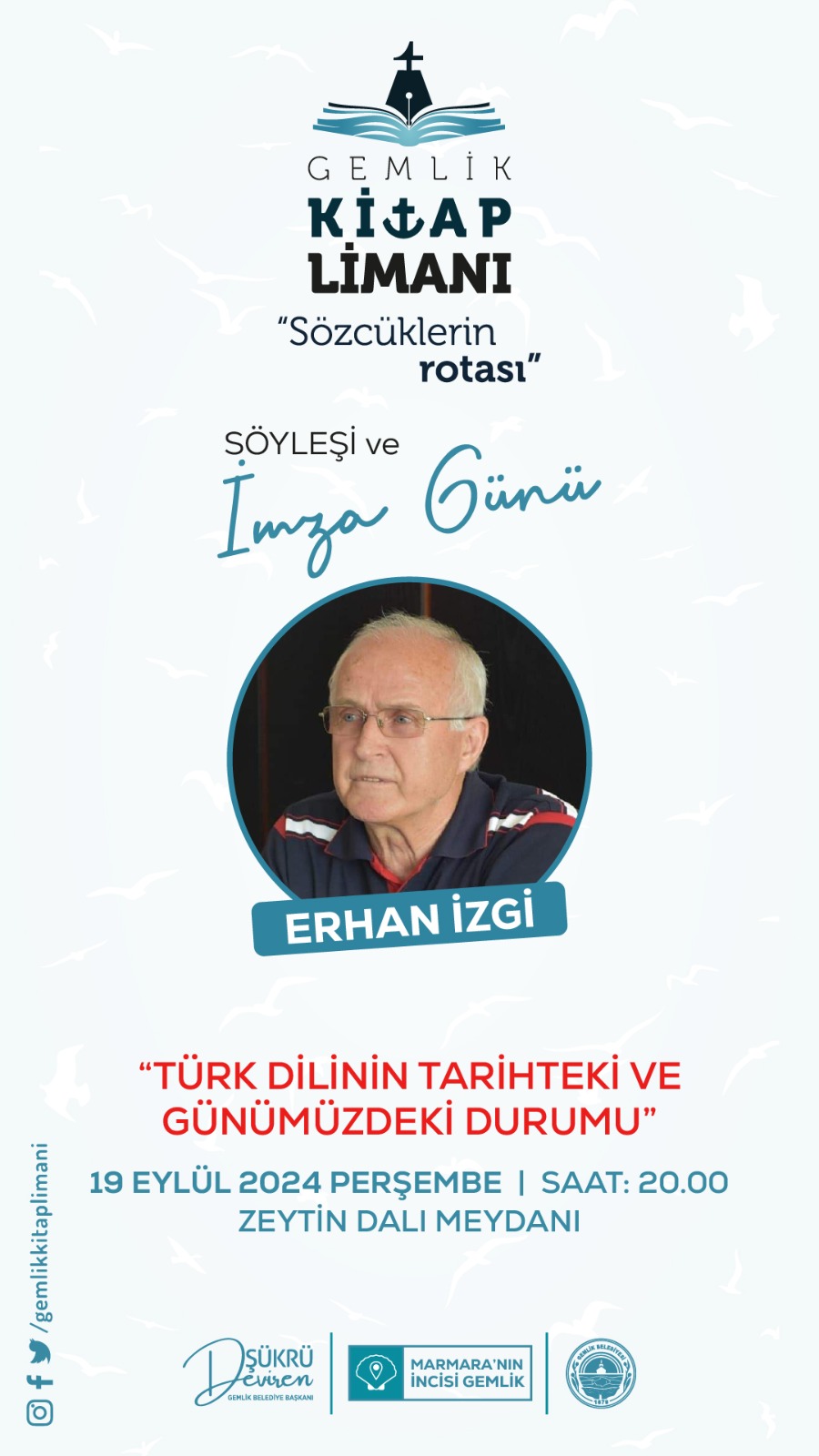 Söyleşi ve İmza Günü : Erhan İZGİ