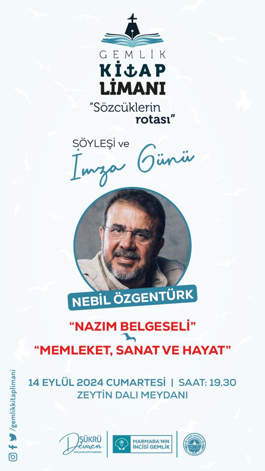 Söyleşi ve İmza Günü : Nebil ÖZGENTÜRK