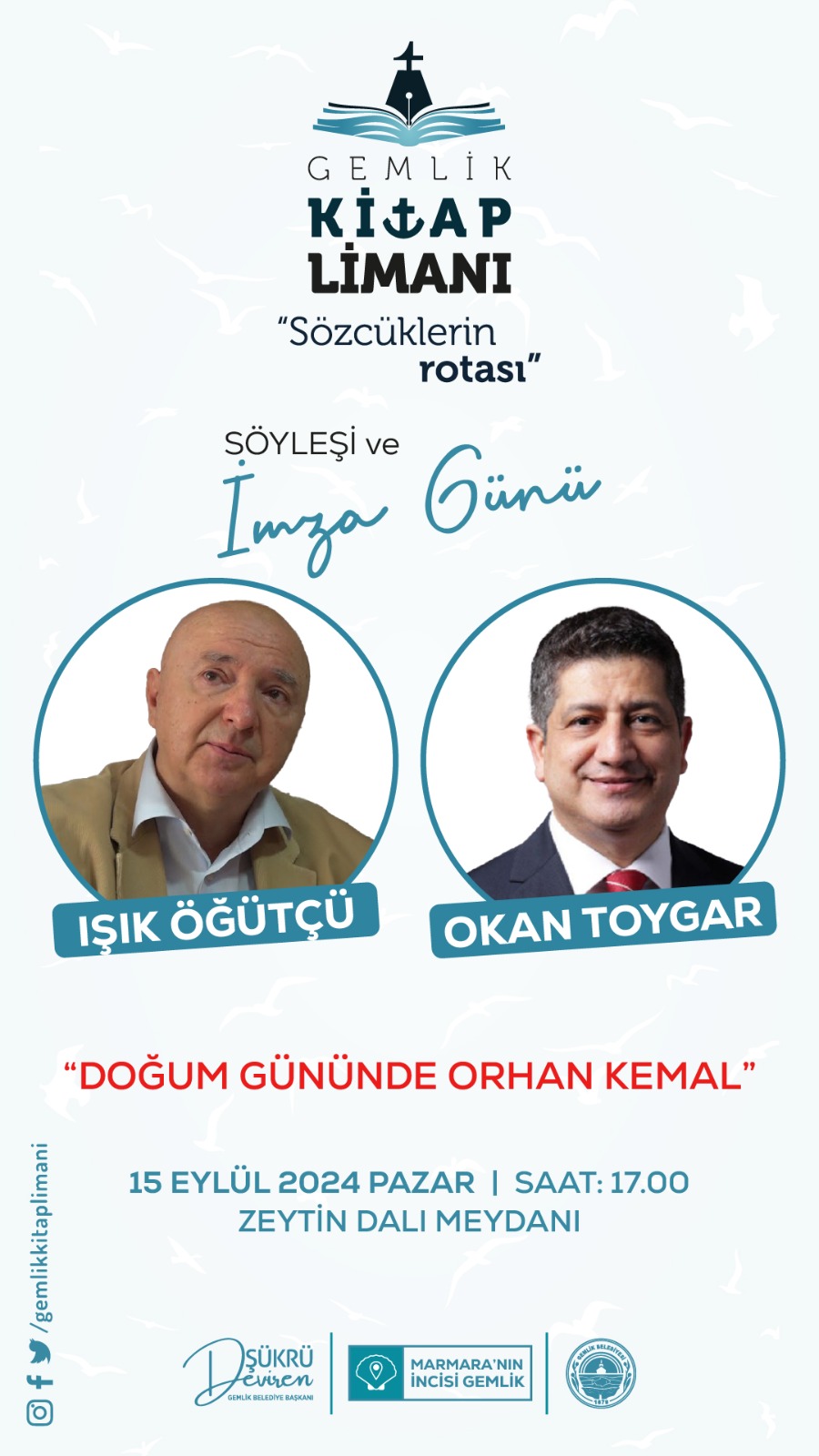 Söyleşi ve İmza Günü : Işık ÖĞÜTÇÜ ve Okan TOYGAR