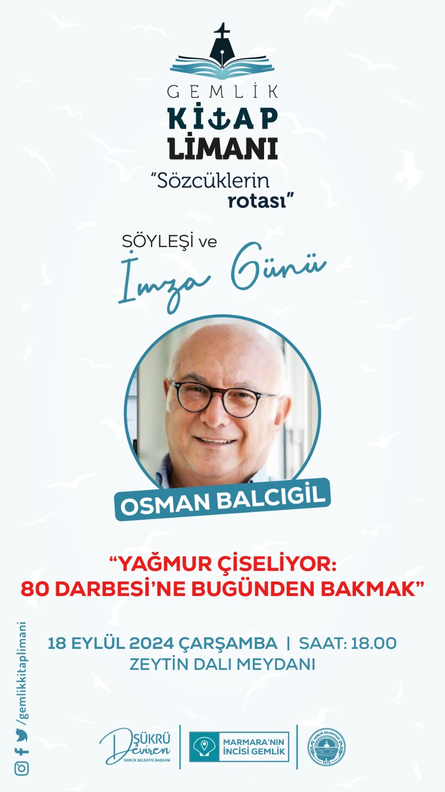 Söyleşi ve İmza Günü : Osman BALCIGİL