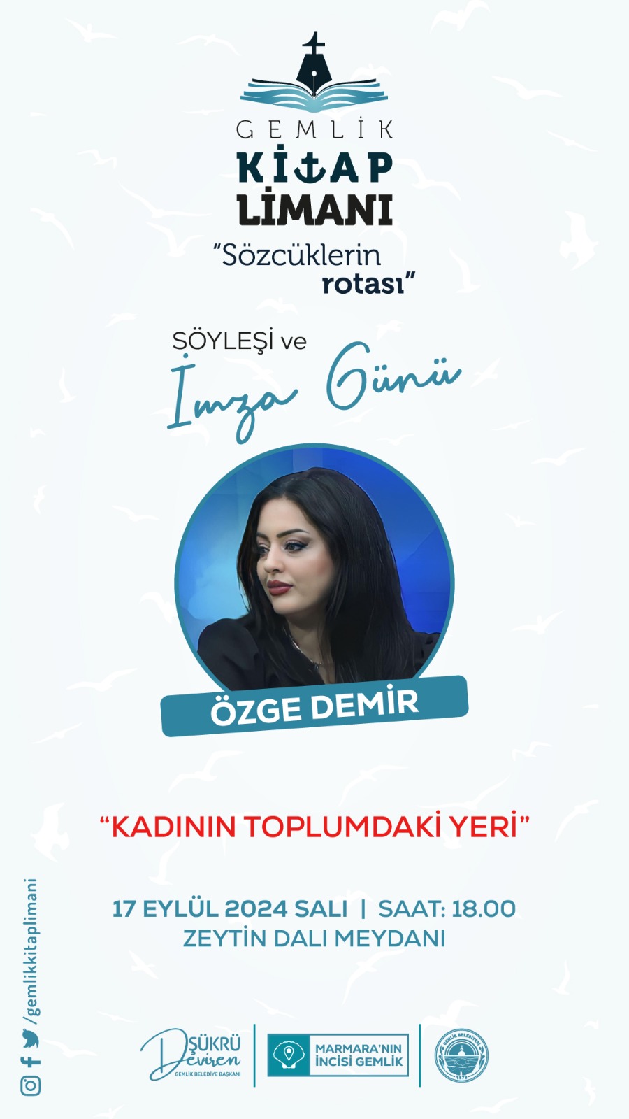 Söyleşi ve İmza Günü : Özge DEMİR