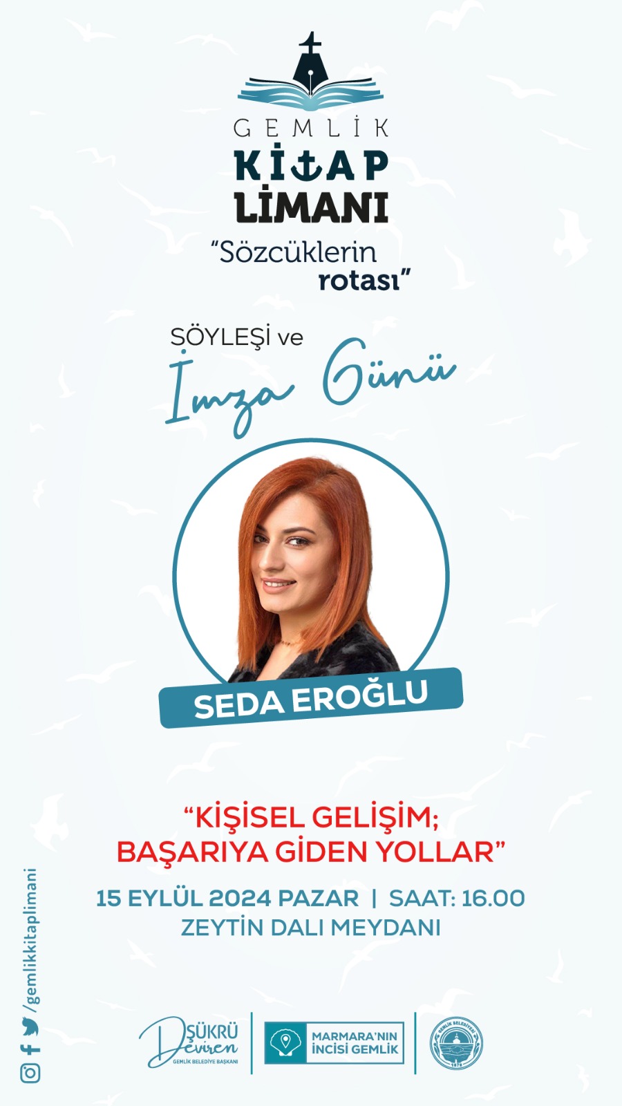 Söyleşi ve İmza Günü : Seda EROĞLU