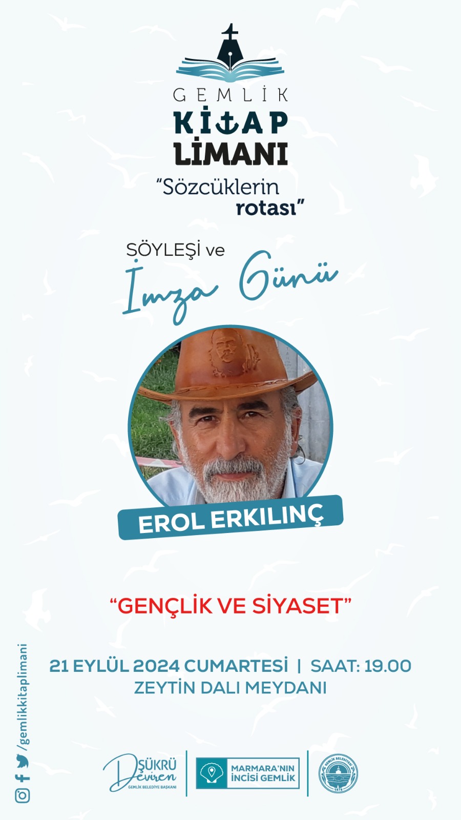 Söyleşi ve İmza Günü : Erol ERKILINÇ