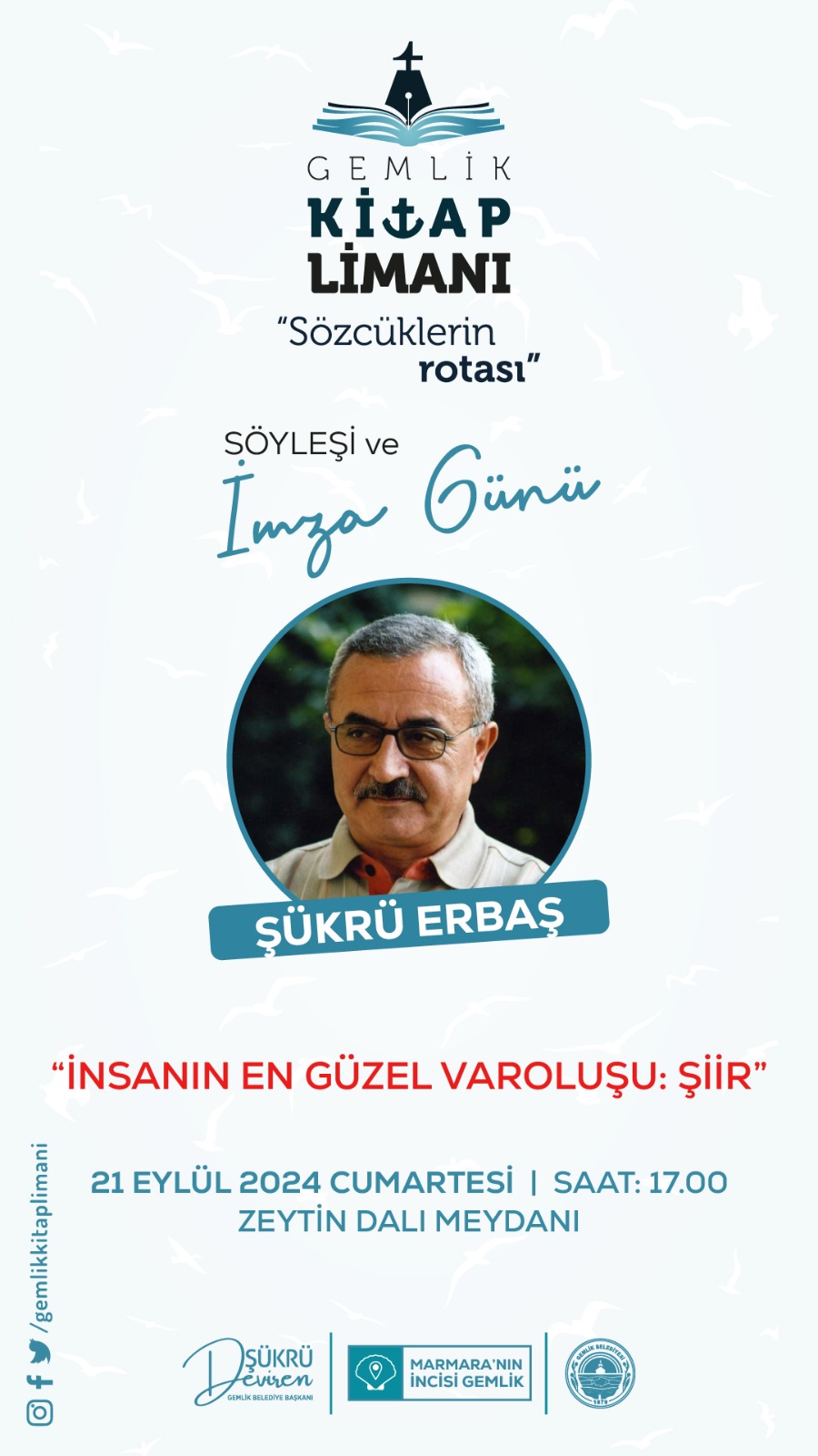 Söyleşi ve İmza Günü : Şükrü ERBAŞ