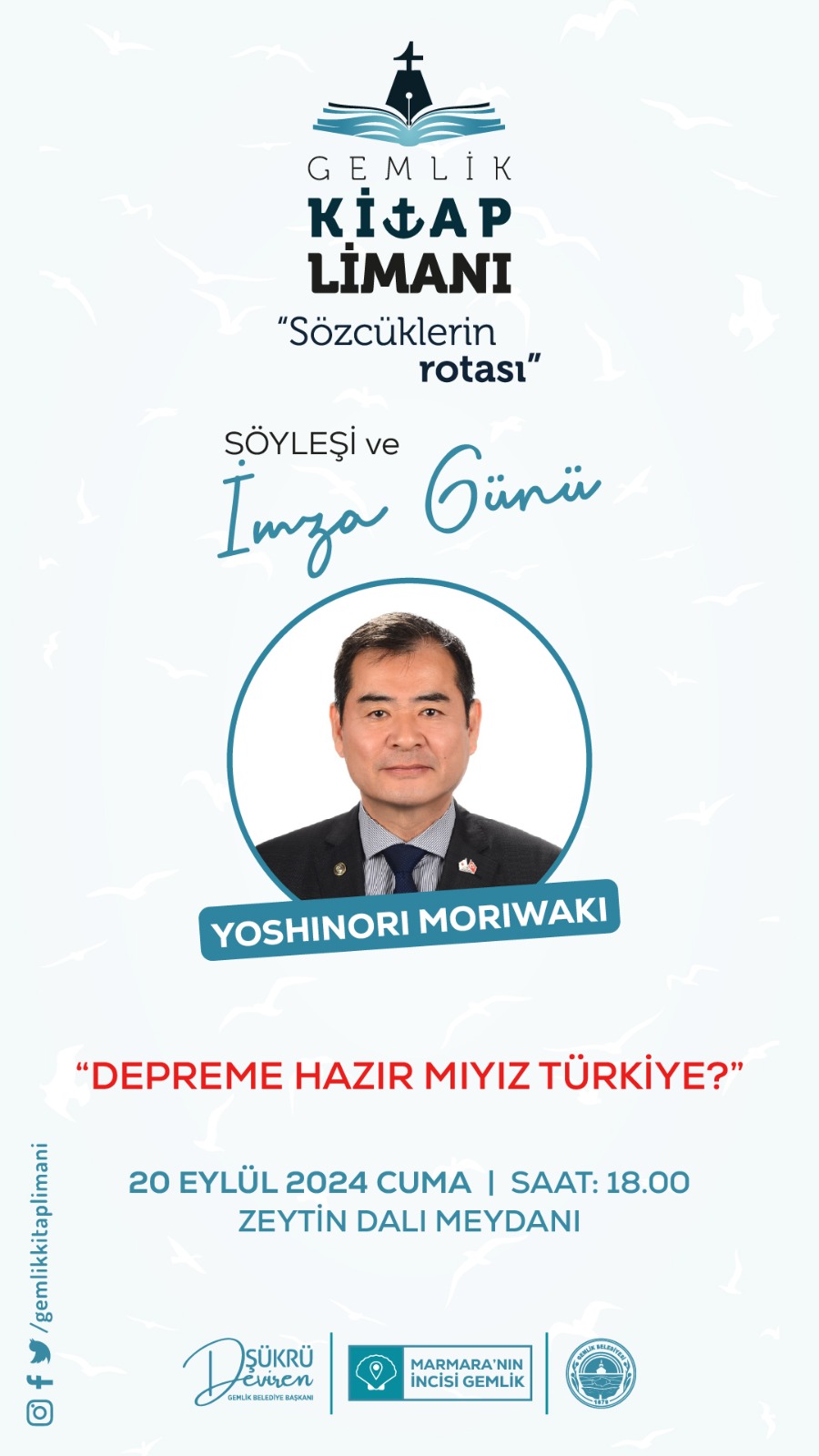 Söyleşi ve İmza Günü : Yoshinori MORIWAKI