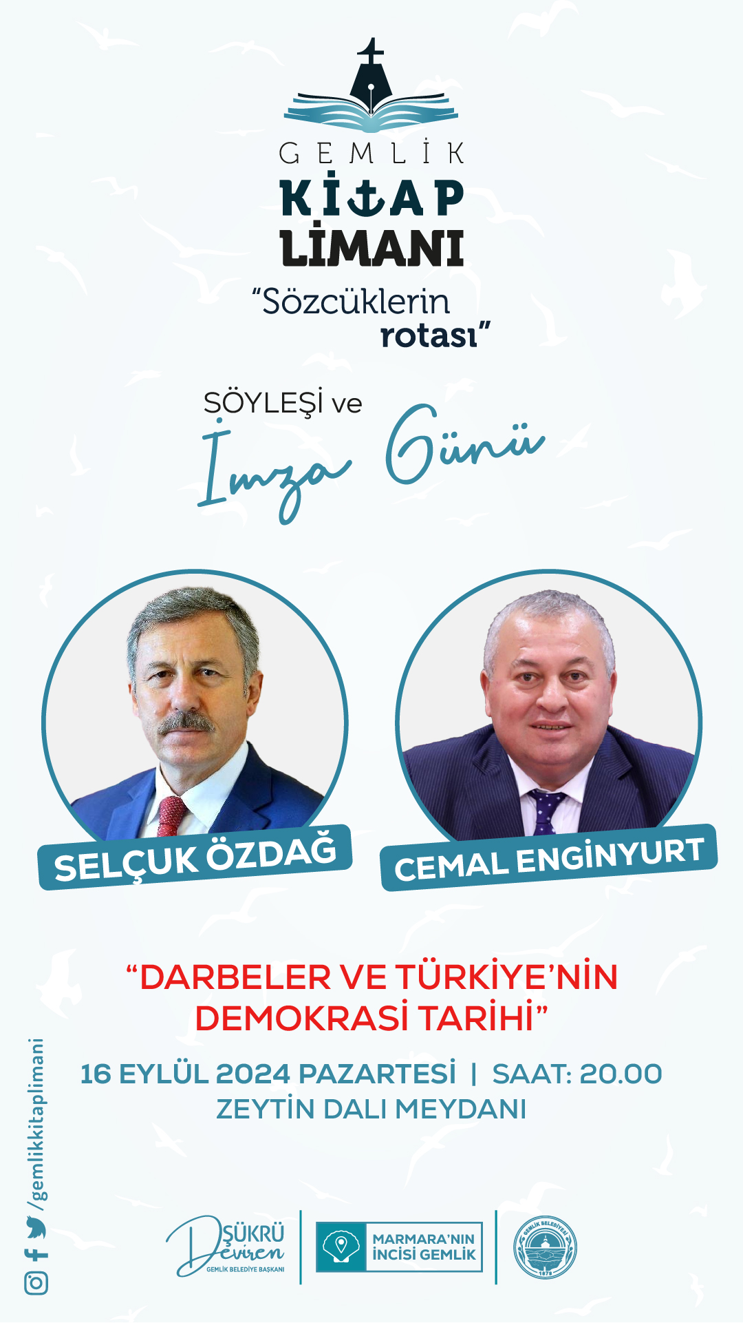 Söyleşi ve İmza Günü : Selçuk ÖZDAĞ ve Cemal ENGİNYURT