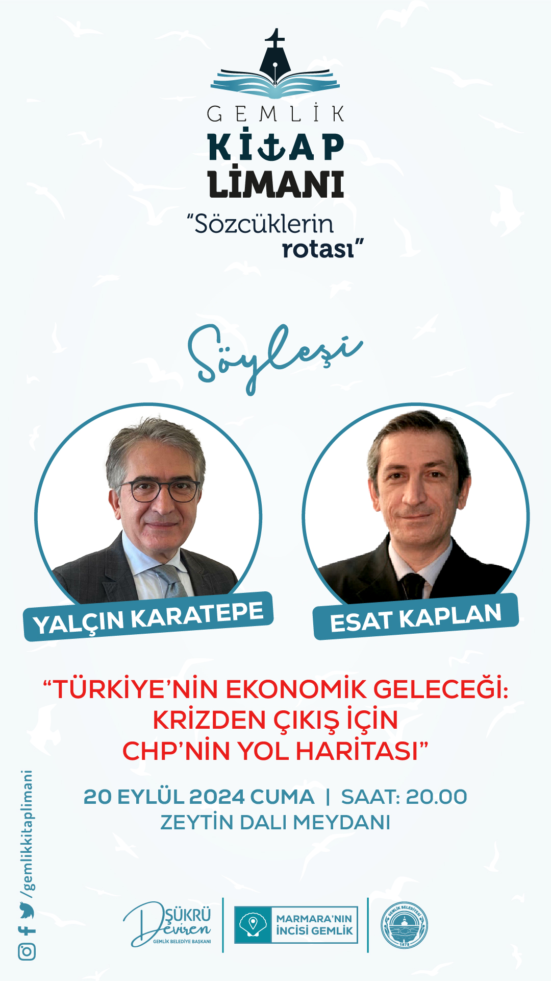 Söyleşi ve İmza Günü : Yalçın KARATEPE ve Esat KAPLAN