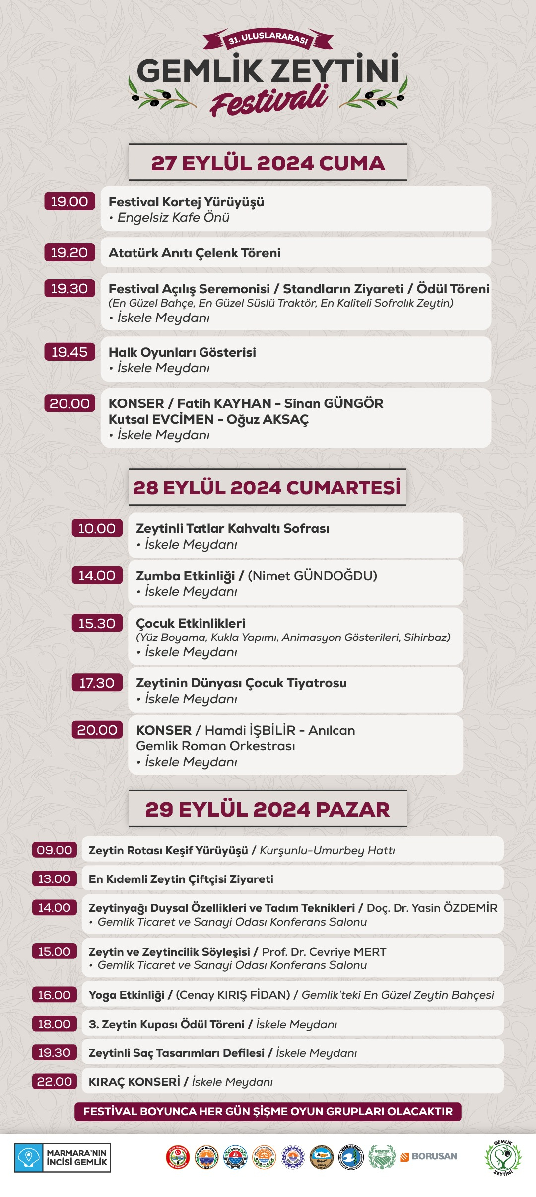 Gemlik Zeytini Festivali