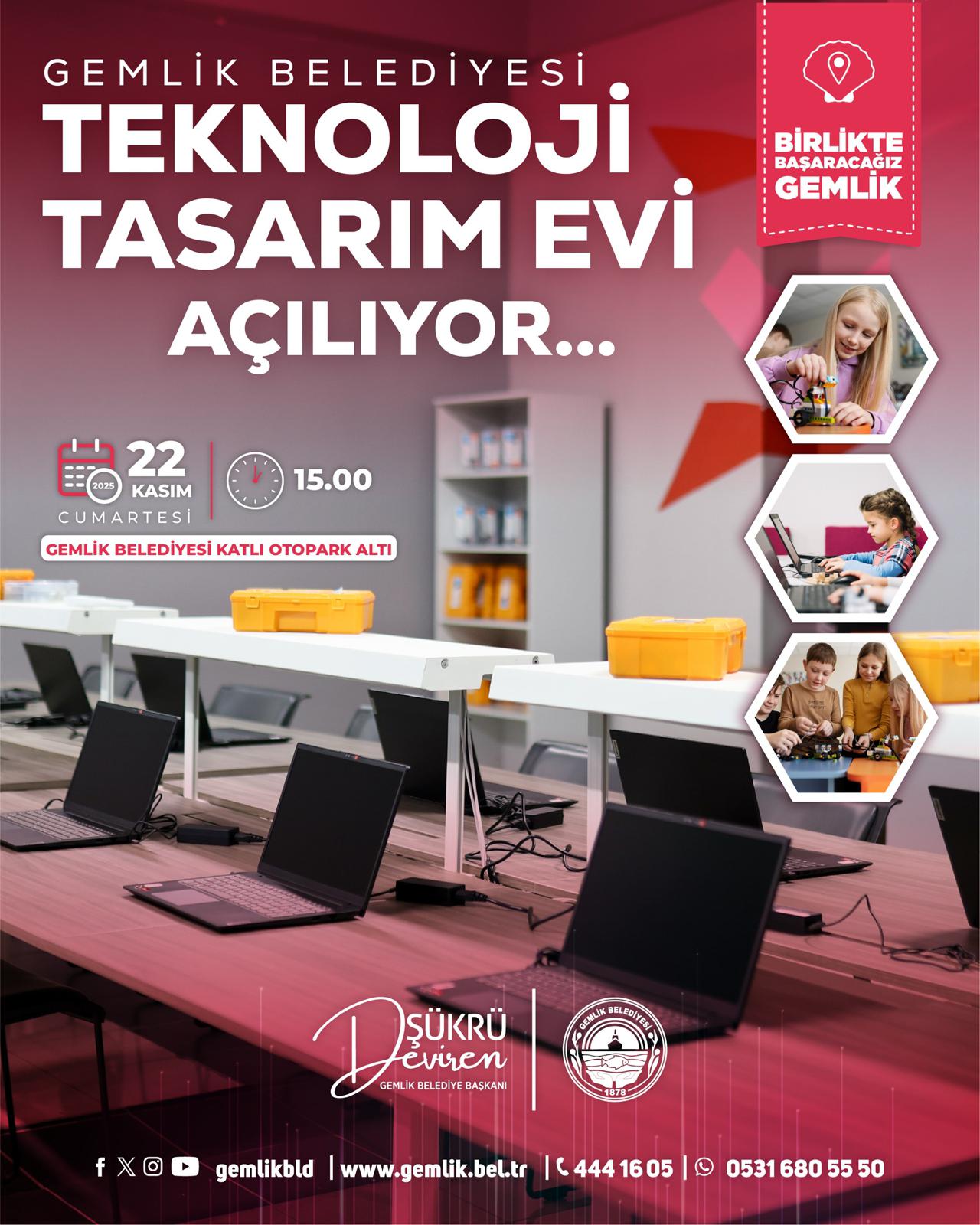 Teknoloji ve Tasarım Evi Açılıyor