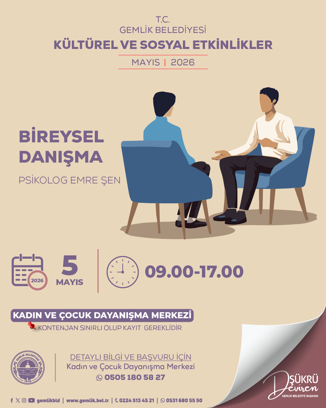 Bireysel Danışma – Psikolog Emre Şen