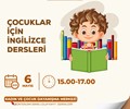 Çocuklar İçin İngilizce Dersleri