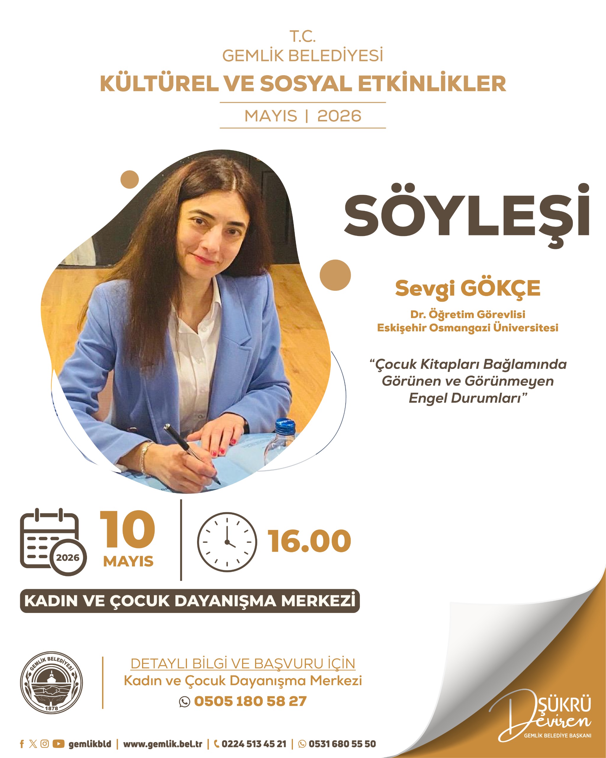 Söyleşi, Çocuk Kitapları Bağlamında Görünen ve Görünmeyen Engel Durumları