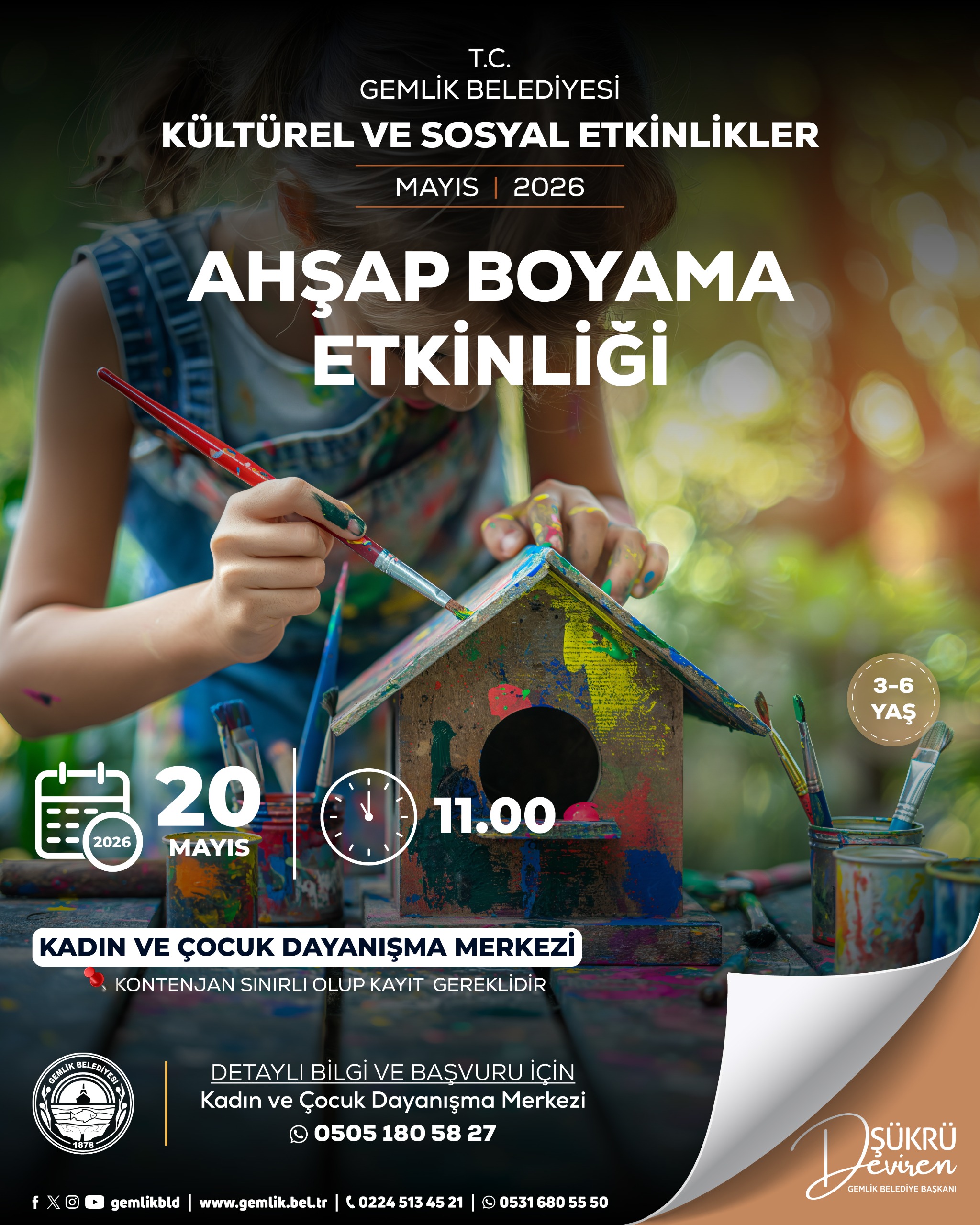 Ahşap Boyama Etkinliği