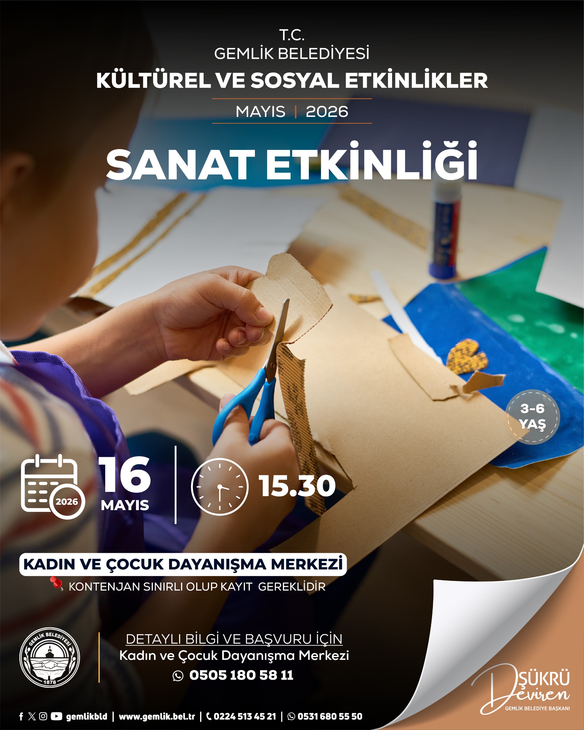 3-6 Yaş Sanat Etkinliği