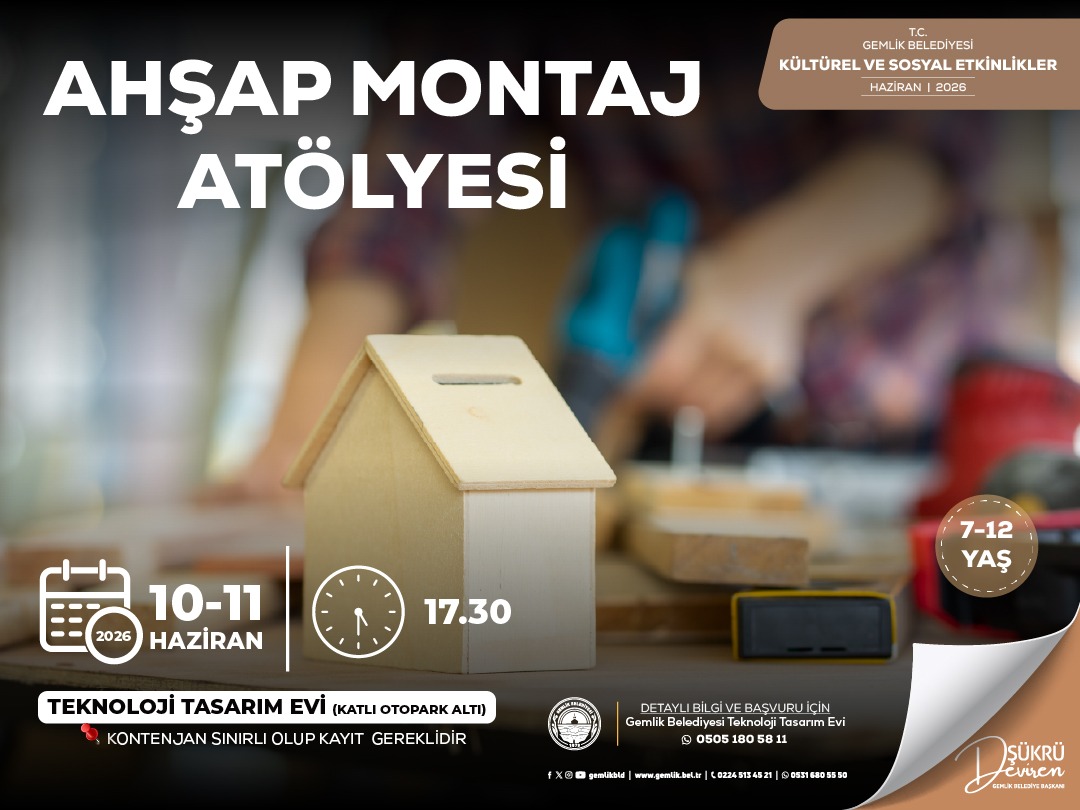 Ahşap Montaj Atölyesi