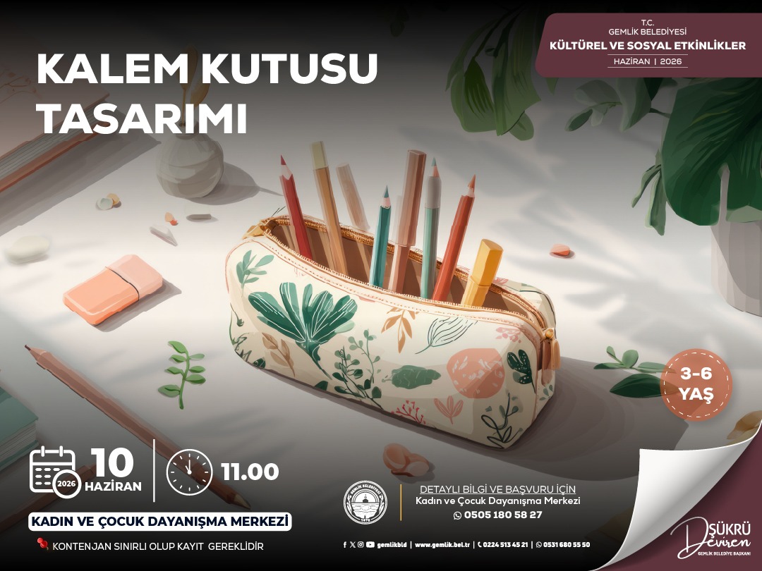 Kalem Kutusu Tasarımı