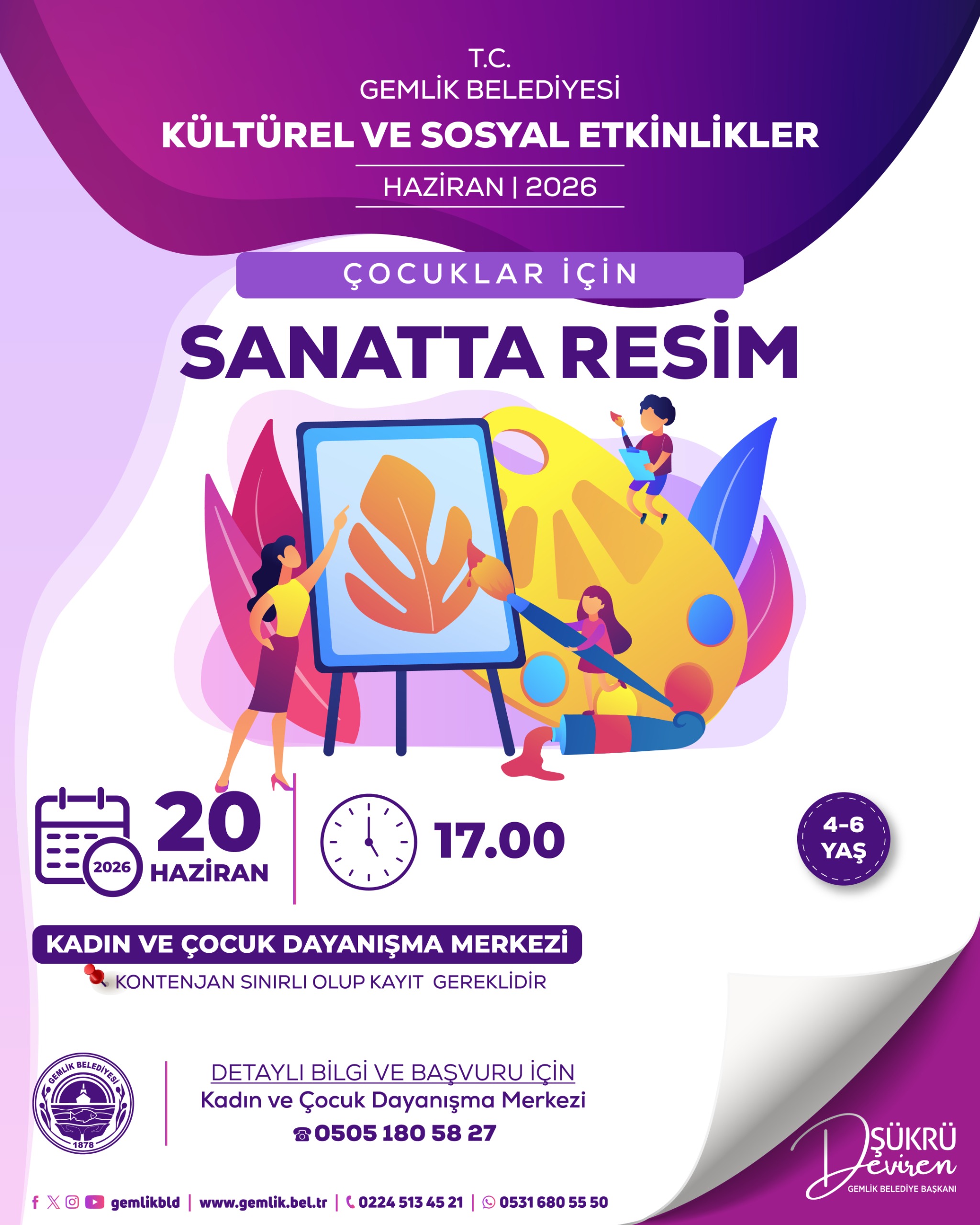 Çocuklar İçin Sanatta Resim