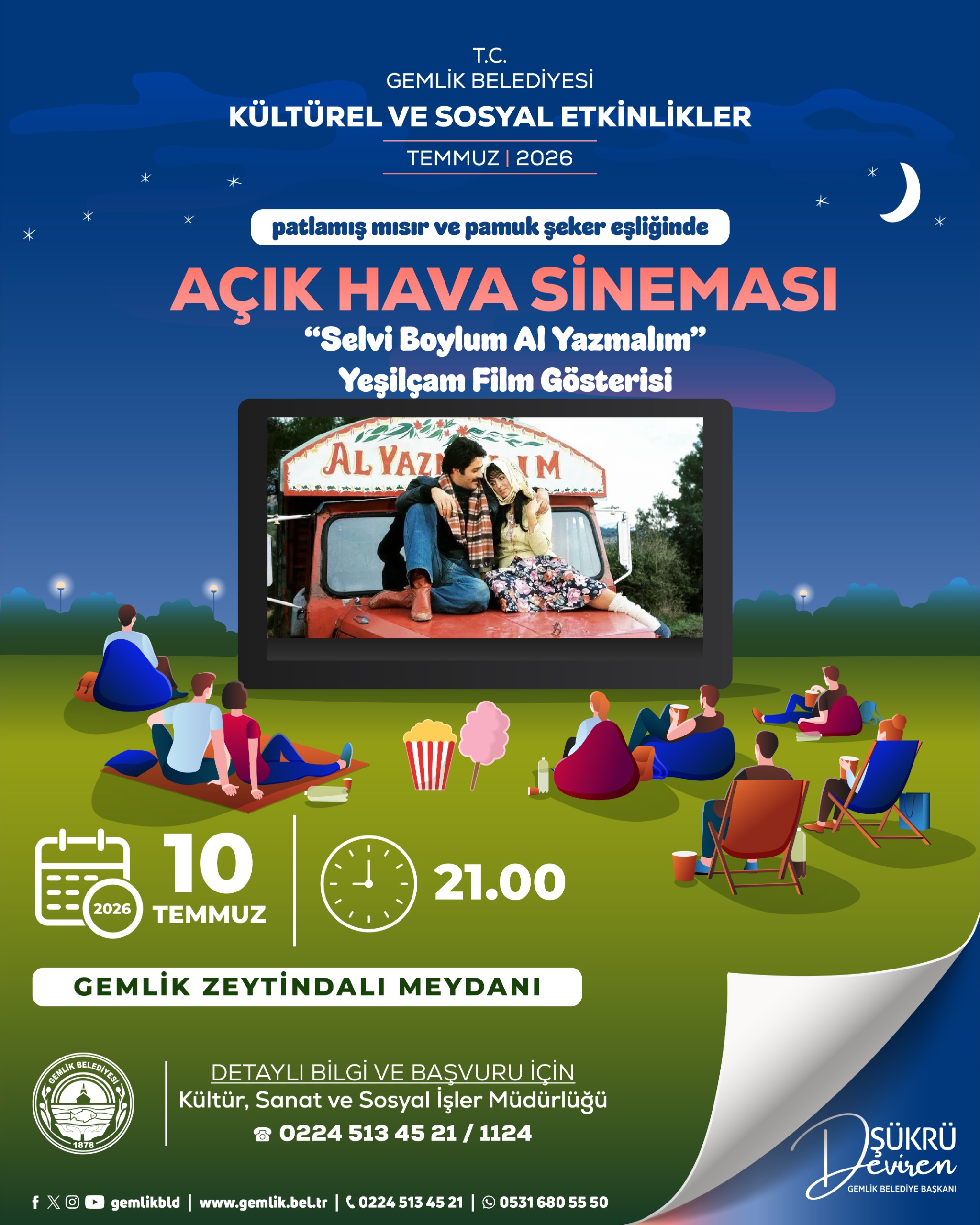 Açık Hava Sineması - Selvi Boylum Al Yazmalım