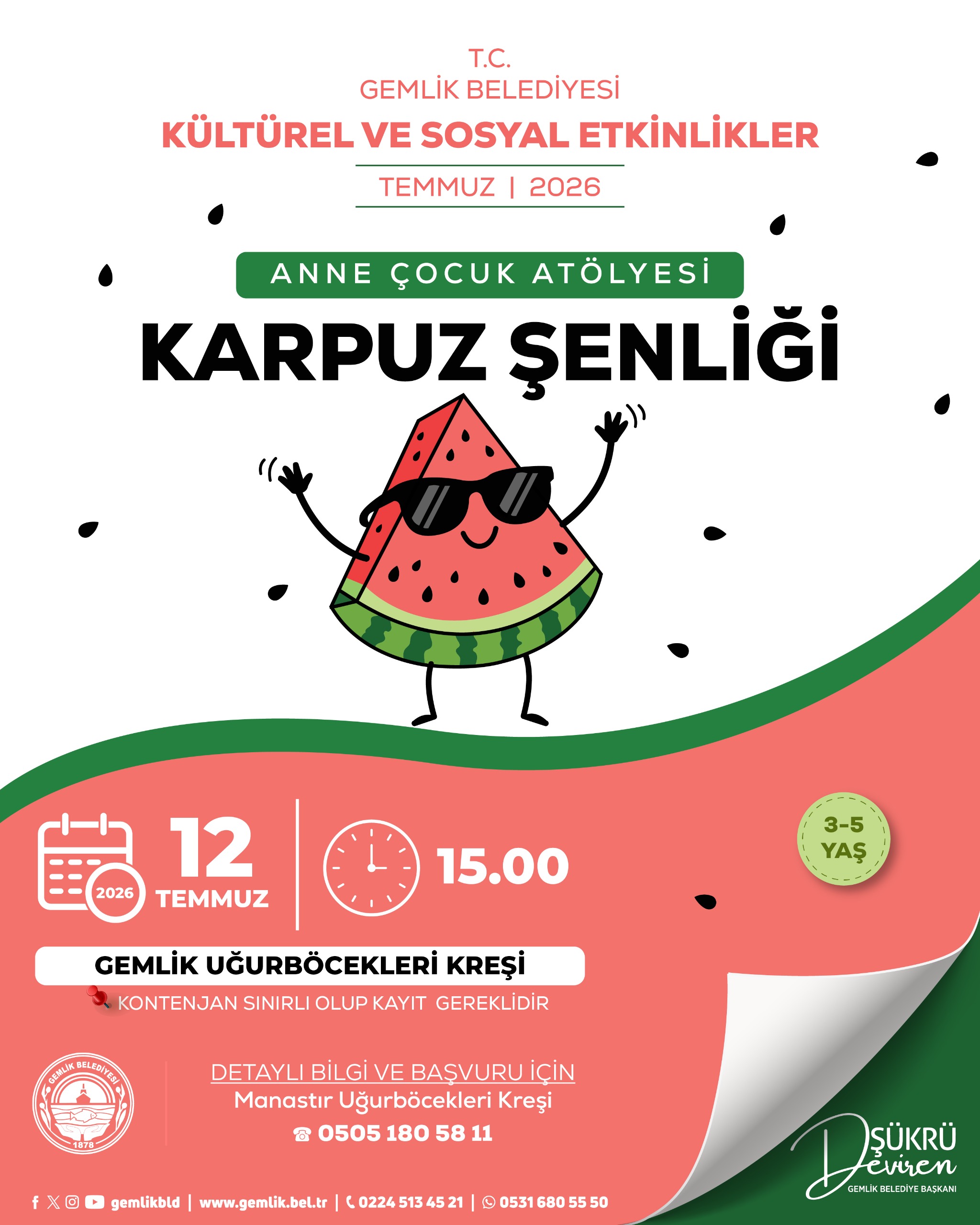 Anne Çocuk Atölyesi - Karpuz Şenliği