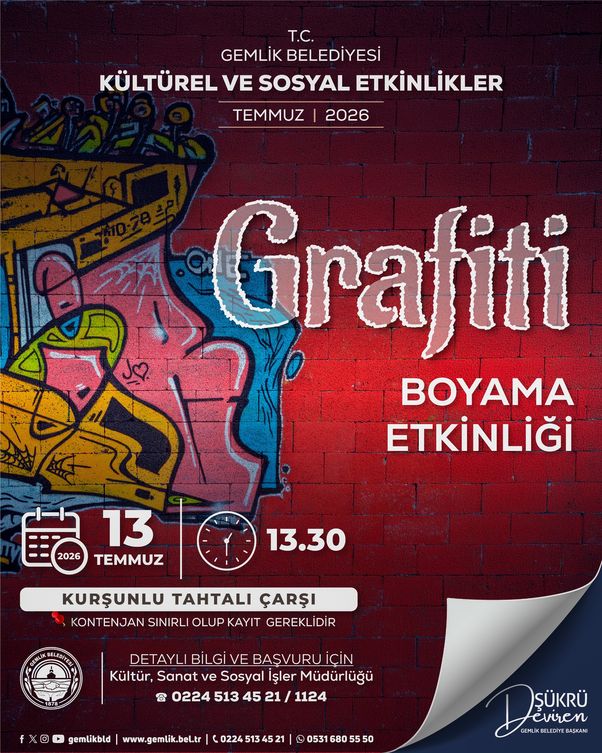Graffiti Boyama Etkinliği