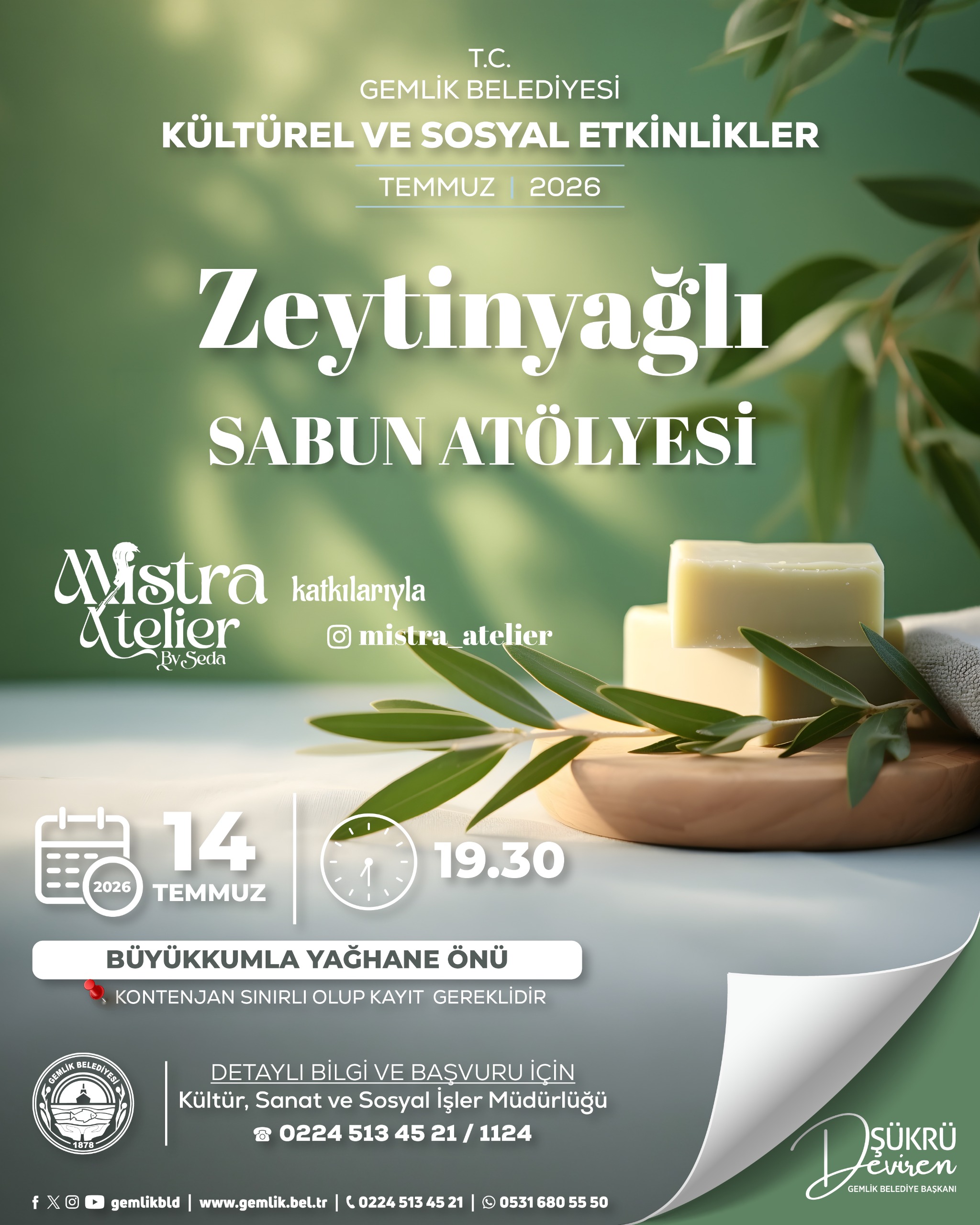 Zeytinyağlı Sabun Atölyesi