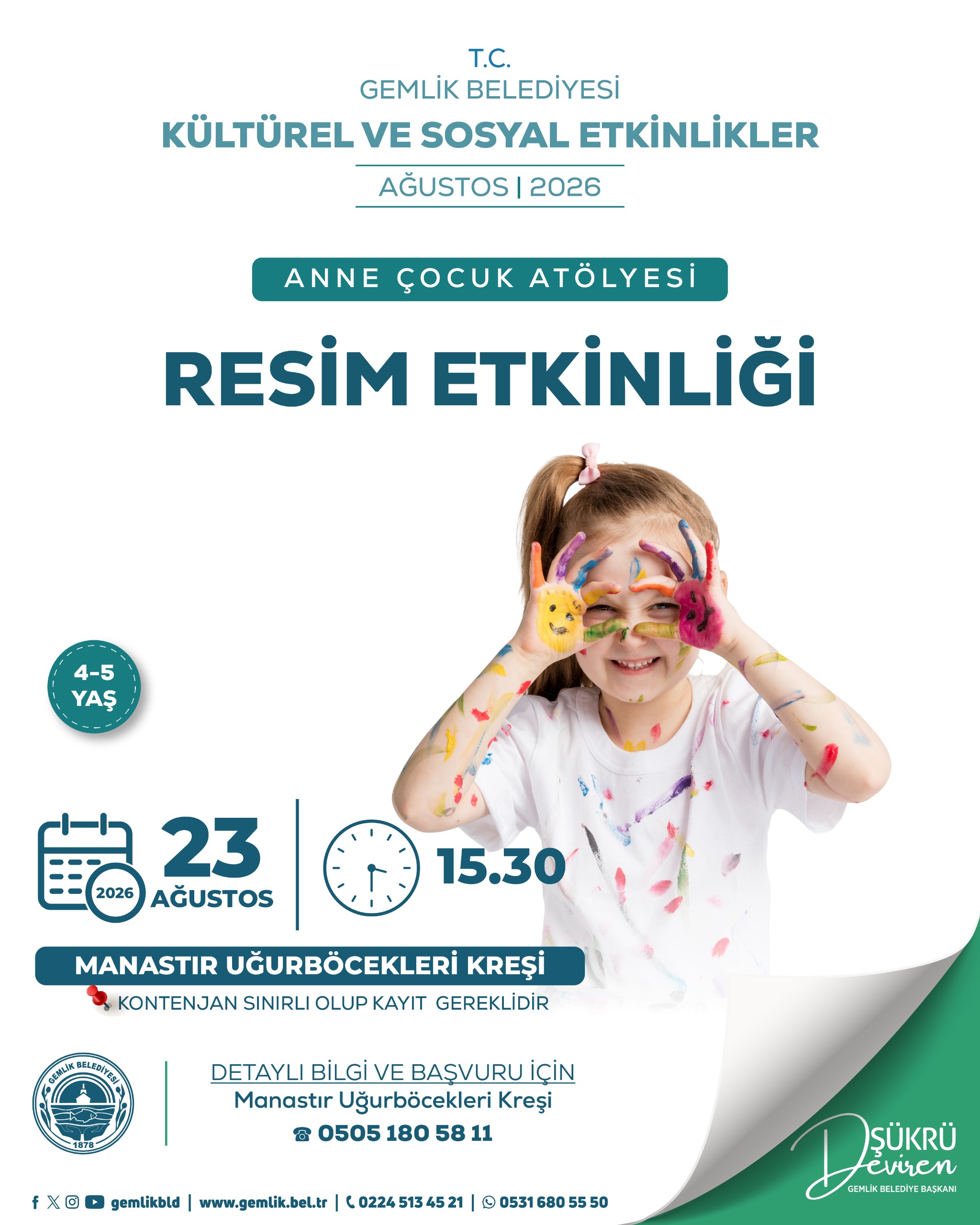 Anne Çocuk Atölyesi - Resim Etkinliği