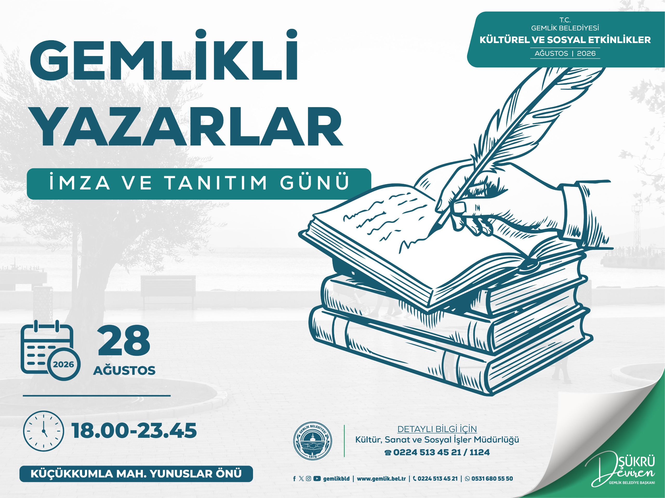 Gemlikli Yazarlar İmza ve Tanıtım Günü